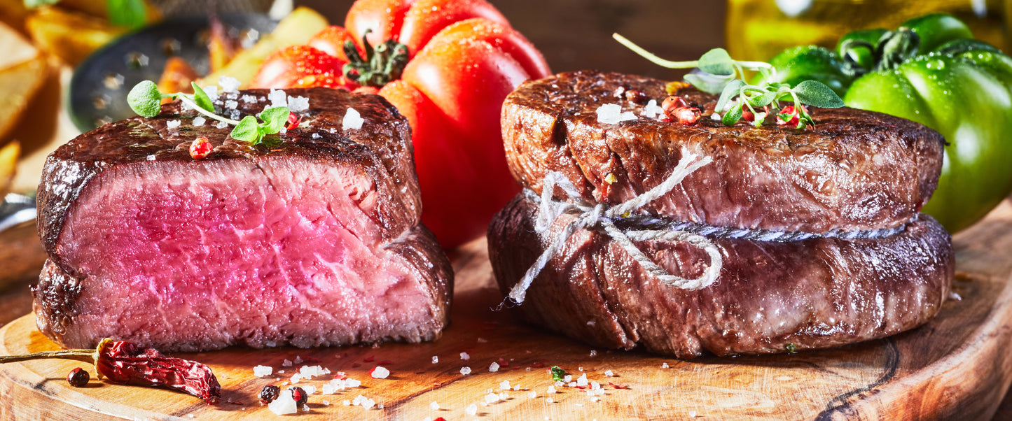Rinderfilet (3/4 lbs), frisch | Angus/Hereford *Grain Fed* | Argentinien | 1,4kg-1,8kg | nur 38,99€/kg