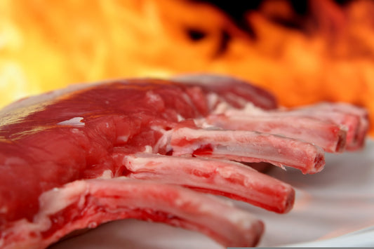 Iberico French Rack vom Schwein, tiefgekühlt | 1 Rack vakuumiert | Spanien | 1,4kg-2,0kg | nur 21,99€/kg