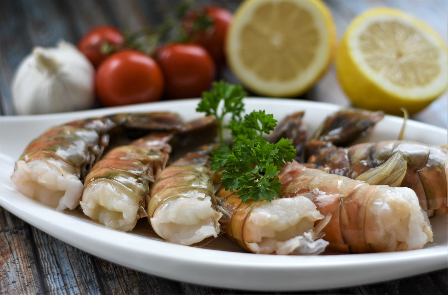 Riesengarnelen (6/8er), tiefgekühlt | Black Tiger | roh, ohne Kopf, mit Schale (easy peel), entdarmt | Bangladesch | 1kg